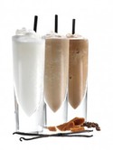 Frappe Drinks In Glasses