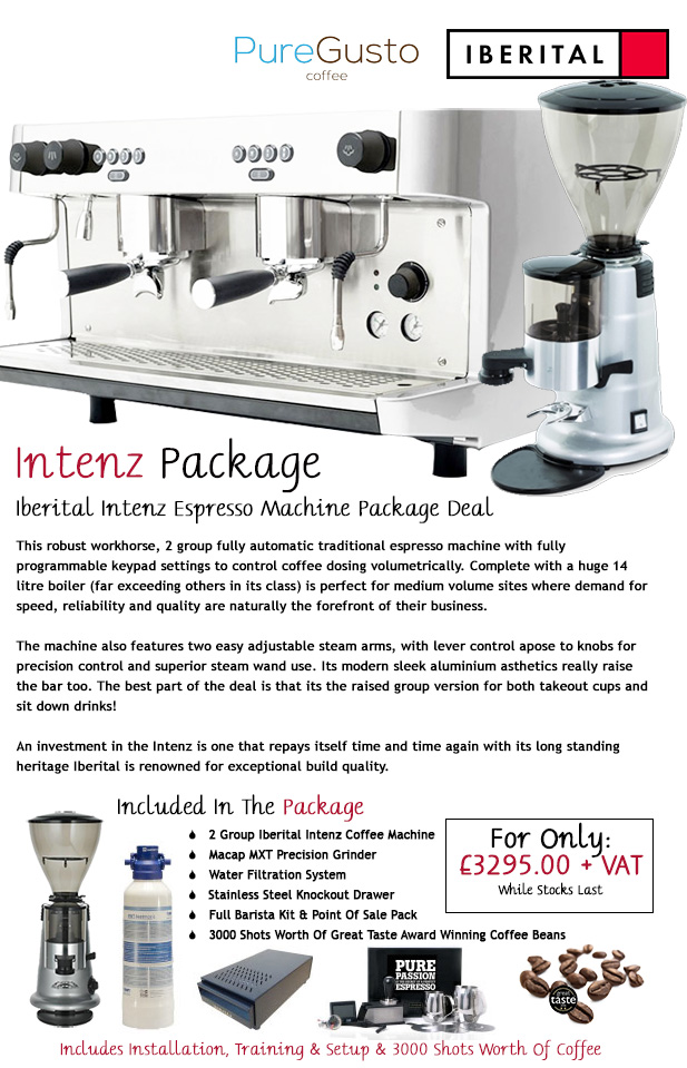 Iberital Intenz Espresso Machine Dimensions