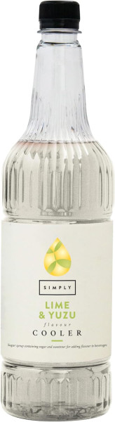 Simply Lime & Yuzu Cooler Syrup - 1 Litre