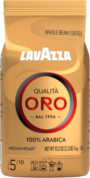 Lavazza Lavazza Qualita Oro Coffee Beans 6 x 1 KG