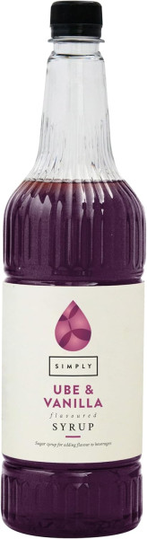 Simply Ube & Vanilla Cooler Syrup - 1 Litre