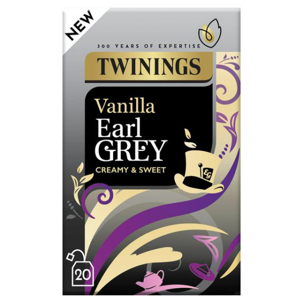 Twinings Vanilla Earl Grey Envelope Tea Bags