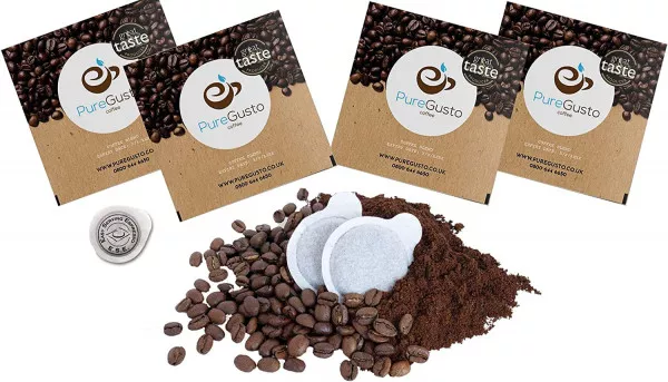 PureGusto ESE Coffee Pods - Mixed Variety Pack x 100