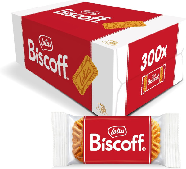 Lotus Biscoff Caramelised Biscuits Individually Wrapped x 300