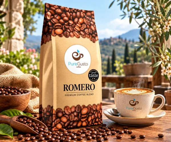 PureGusto Romero - 2 Time Great Taste Award Coffee Beans 6 x 1 KG