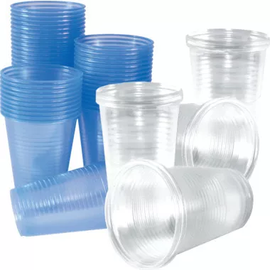 7oz Plastic Water Cups x 1000