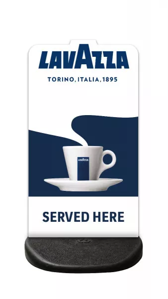 Lavazza Pavement Sign