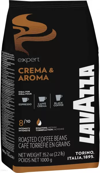 Lavazza Expert Black Crema & Aroma Coffee Beans 6kg