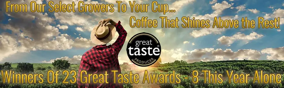 Great Taste Award Coffee, Coffee Beans, Wholesale Coffee Beans, Coffee Shop Supplies