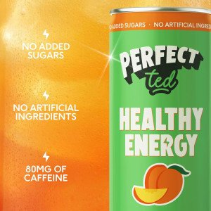 Perfect Ted Healthy Matcha Energy Drinks 12 x 250ml (small image 8)