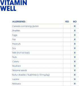 Vitamin Well - ENHANCE - Orange Flavour Functional Vitamin Water x 12 x 500ml (small image 4)