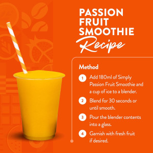 Passionfruit Smoothie - 1 Ltr (small image 5)