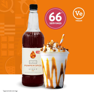 Simply Sugar Free Pumpkin Spice Syrup - 1 Litre (small image 2)
