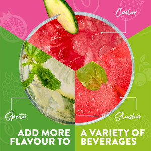Simply Raspberry & Pineapple Cooler Syrup - 1 Litre (small image 4)