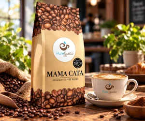 PureGusto MAMA CATA - 2 Time Great Taste Award Coffee Beans 6 x 1 KG