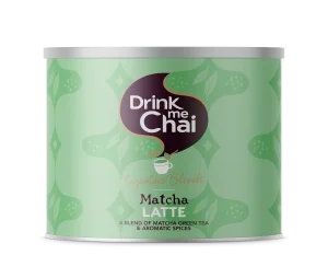 Drink Me Chai - Spiced CHAI Latte With 8% MATCHA Powder - 1 KG