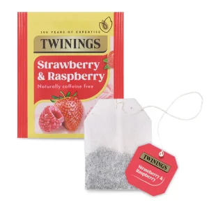 Twinings Strawberry & Raspberry Infusion x 20 Envelope Tea Bags (small image 3)