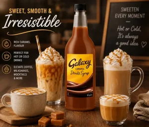 Galaxy Caramel Drinks Syrup - 1 Litre (small image 3)