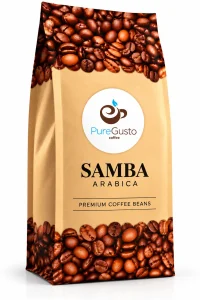 PureGusto SAMBA Arabica Coffee Beans 6 x 1 KG (small image 2)