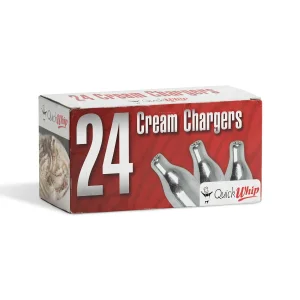 Quick Whip Cream Chargers - 24 Pack - 8g - Cream Whipper Bulbs (small image 3)