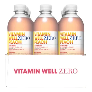 Vitamin Well - PEACH - ZERO Flavour Functional Vitamin Water x 12 x 500ml (small image 3)