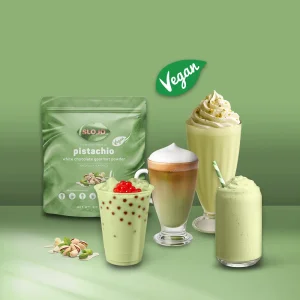 Pistachio White Chocolate - Hot & Cold Drink Powder 1 KG (small image 2)