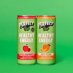 Perfect Ted Healthy Matcha Energy Drinks 12 x 250ml