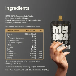 MYOM Barista Oat Milk-Free Premix - Vegan & Dairy Free (small image 8)