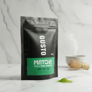 GUSTO 100% Pure Organic Japanese Matcha Powder (small image 3)