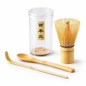 Bamboo Matcha & SuperLatte Whisk & Scoop Set