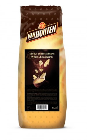 Van Houten White Hot Chocolate Drink 750g