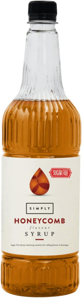 Simply Sugar Free Honeycomb Syrup - 1 Litre