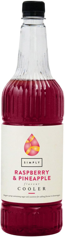 Simply Raspberry & Pineapple Cooler Syrup - 1 Litre