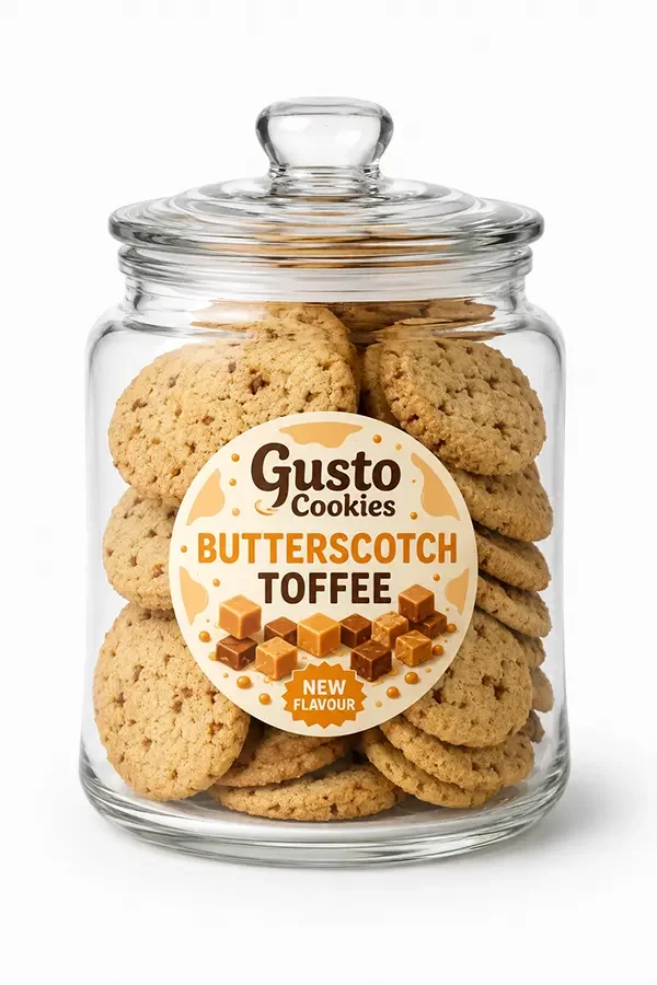 GUSTO Cookies - Butterscotch Toffee x 6
