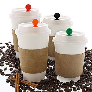 Stix To Go - Coffee Cup Lid Stoppers