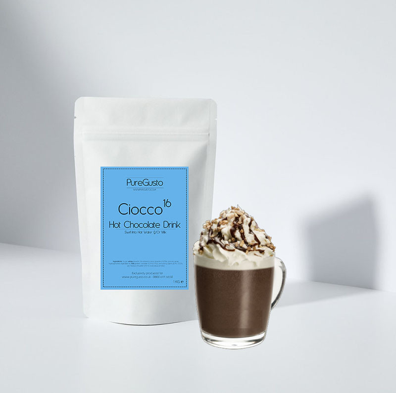 PureGusto Ciocco 16 - Hot Chocolate Powder 1KG