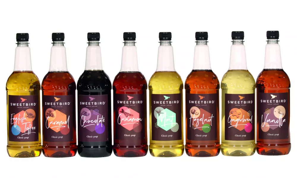 Sweetbird Syrups - Coffee Flavours - 1 Ltr