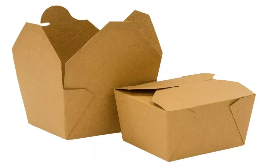 Kraft Take Away Deli Container Boxes