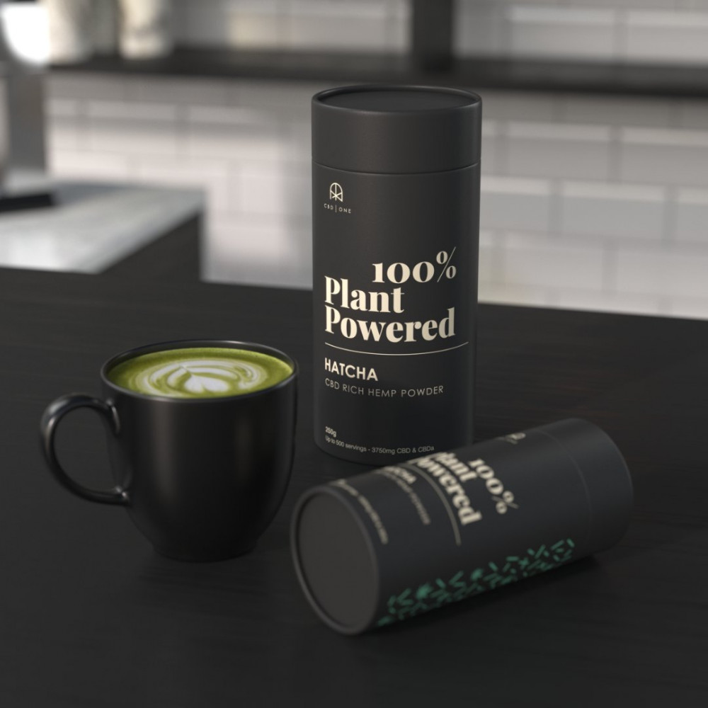 HATCHA - 100% Pure Hemp Powder - 100G - 200 Servings