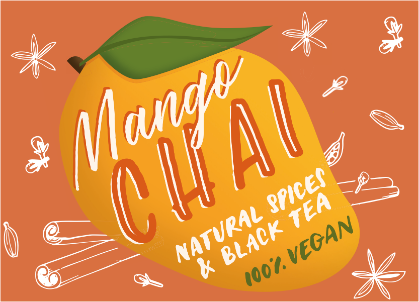 Mango Natural Chai Latte - 1 KIlo