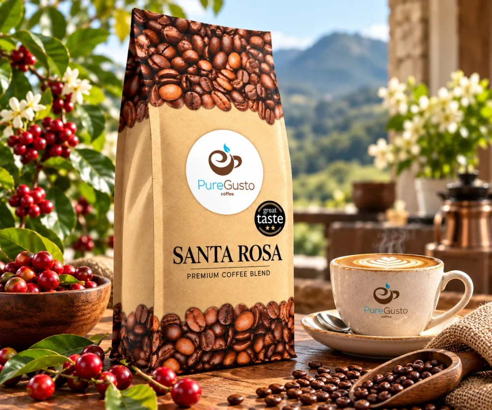 Santa Rosa Yellow Bourbon Coffee - 6 x 1 KG - 3 Time Great Taste Award Winner