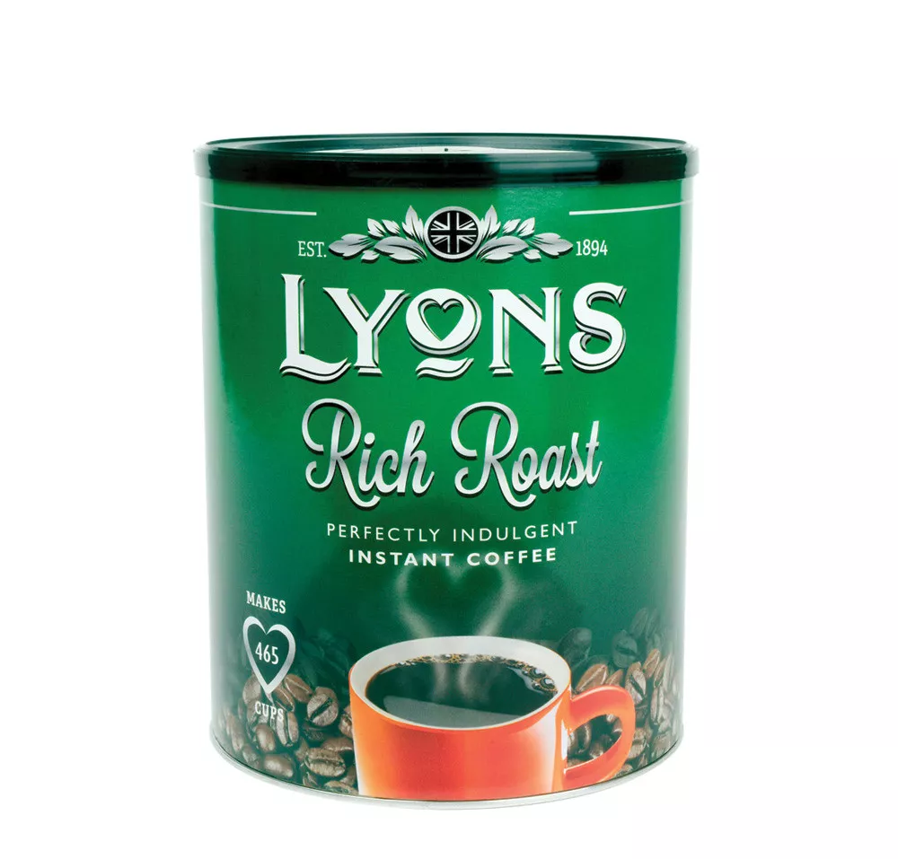 Lyons Rich Roast Instant Coffee Tin 750g