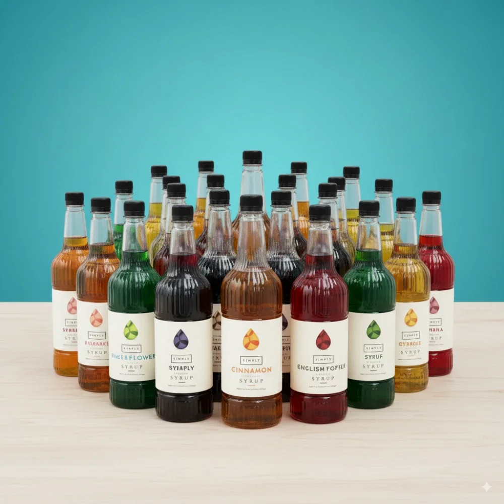 Simply - Natural Coffee Syrups - 1 Ltr