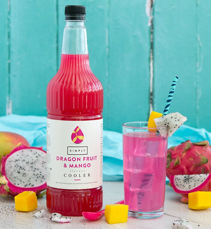 Simply Dragon Fruit & Mango Cooler - 1 Litre
