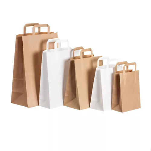 Paper Take Out Carry Bags x 250