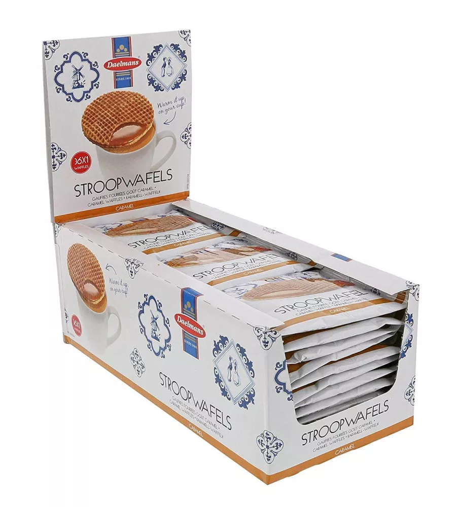 Jumbo Caramel Waffles - 24 x Stroopwafels